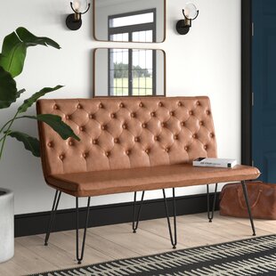 Wayfair deals leather bench